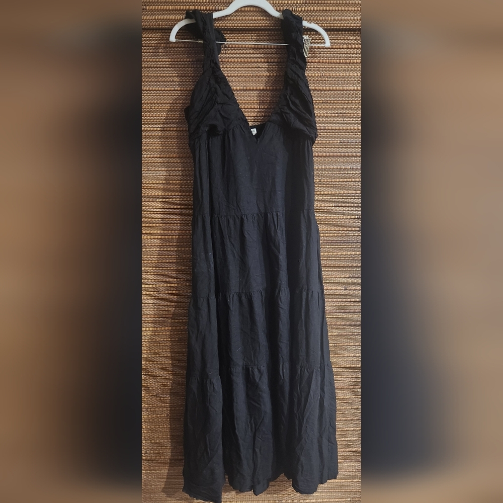 Jason Wu Black Maxi Dress Sz L